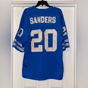 NFL Detroit Lions Barry Sanders Throwback Jersey 1996 Mitchell & Ness
